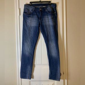 &Denim by H&M Boyfriend Low Waist Tapered Leg Denim Jeans l Size: 32/34 LIKE NEW